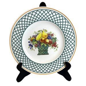 Villeroy & Boch 'Basket' anno 1748 Germany Vitro Porzellan 10.5" DInner Plate